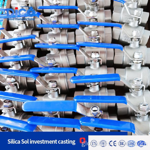 Din Floating Ball Valve high quality stainless steel 2 piece ball valve Supplier